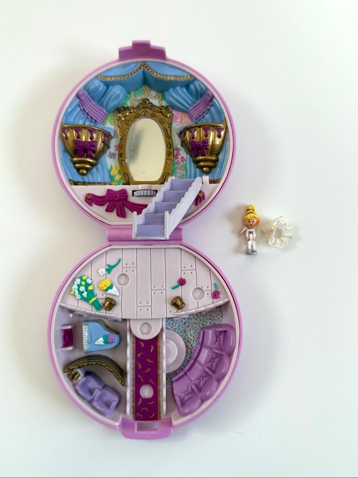 💃 Polly Pocket Vintage 1993 – Polly’s Grand Ballet complet (Bluebird) - photo numéro 6