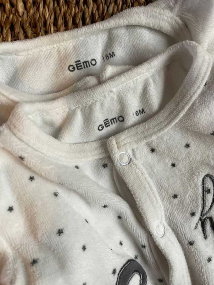 2 pyjamas pandas twins - photo numéro 2