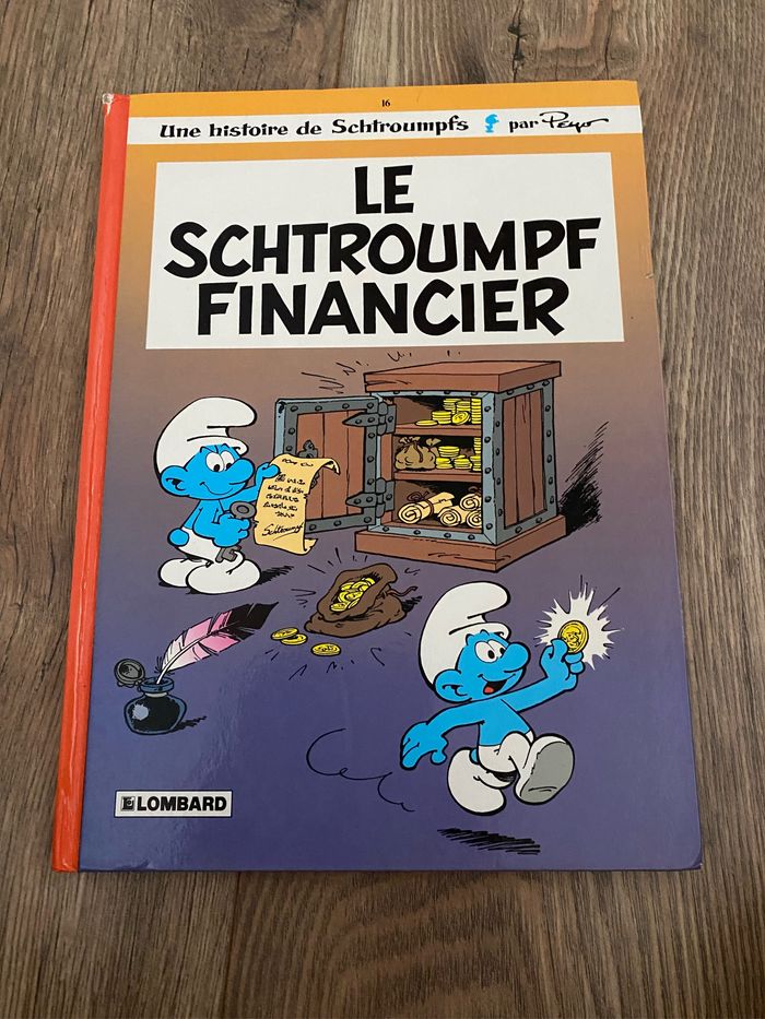 Bd le Schtrumpf financier