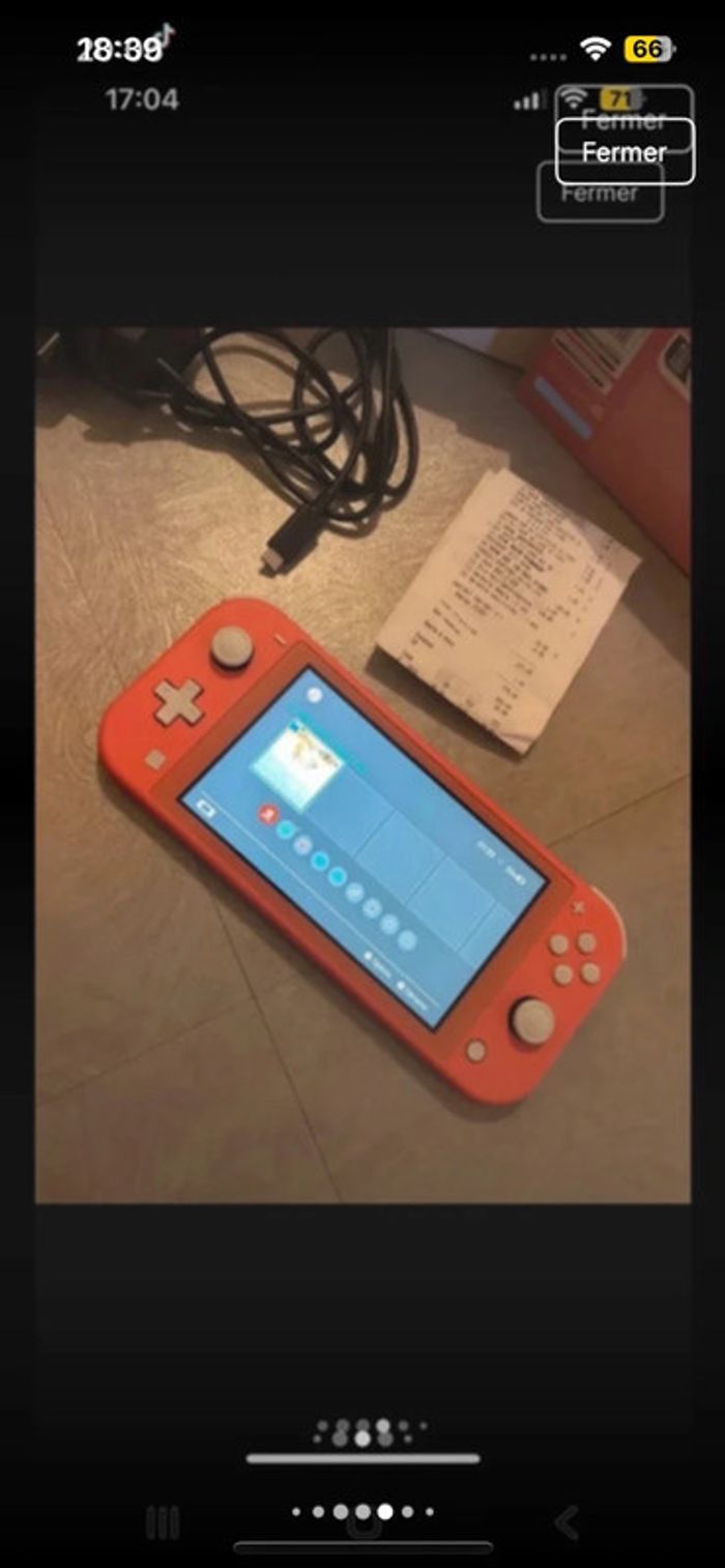 Nintendo switch lite rose - photo numéro 6