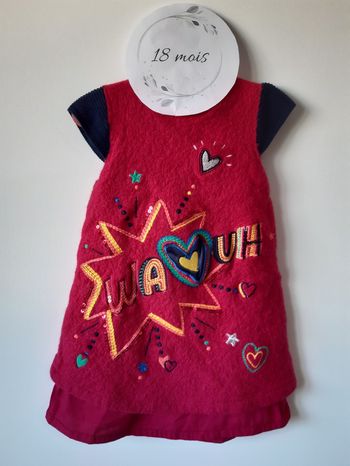 Robe DPAM bébé fille 18 mois