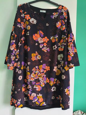 Robe fleurie noire Cache Cache – taille 42