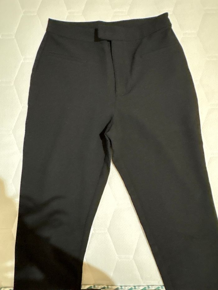 Pantalon à pinces noir