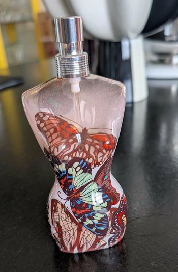 Flacon vide sans boite Classique Papillons de Jean Paul Gaultier 100 ml