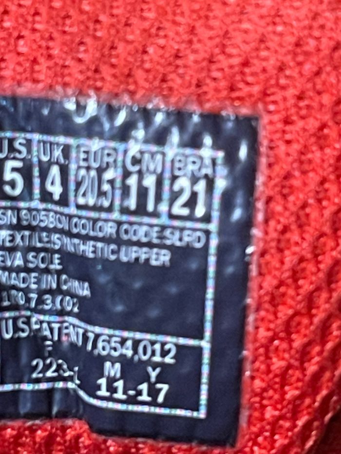 Basket garçon pointure 21 - photo numéro 6