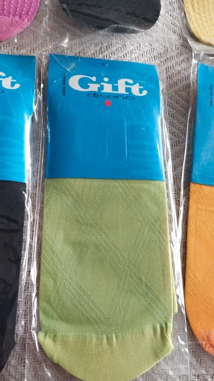 Lot de 6 paires de mi bas divers coloris femme taille unique - photo numéro 7