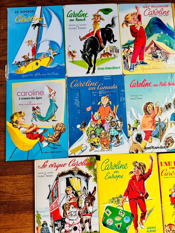 Lot exceptionnel intégrale 14 éditions originales Caroline livres bd Grands albums Hachette - photo numéro 5