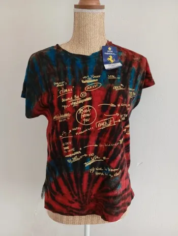 Haut femme décontractée bohème hippie s/m