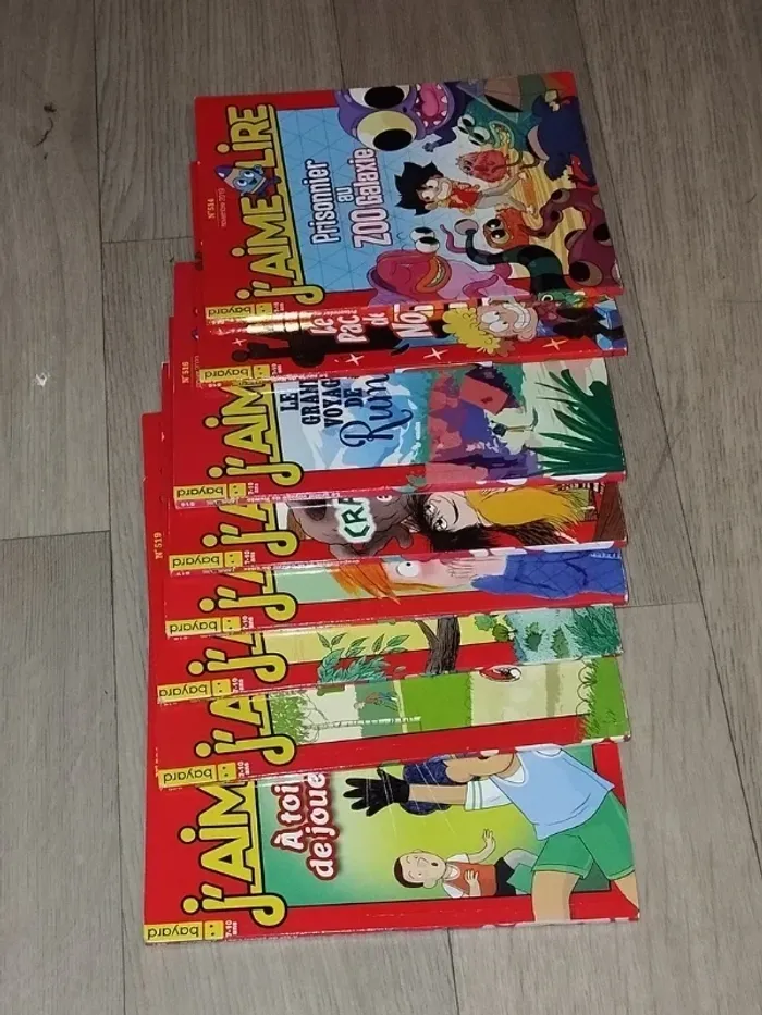 Lot de 8 magazines J’aime lire année 2019-20 L050 - photo numéro 2