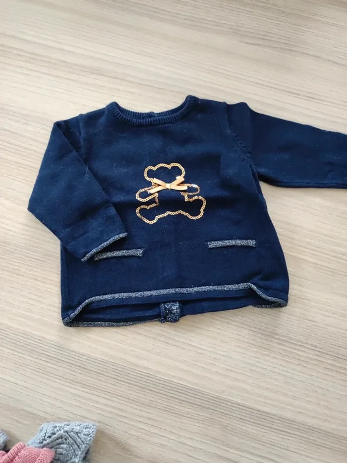 Lot 3 pulls 3 mois - photo numéro 3