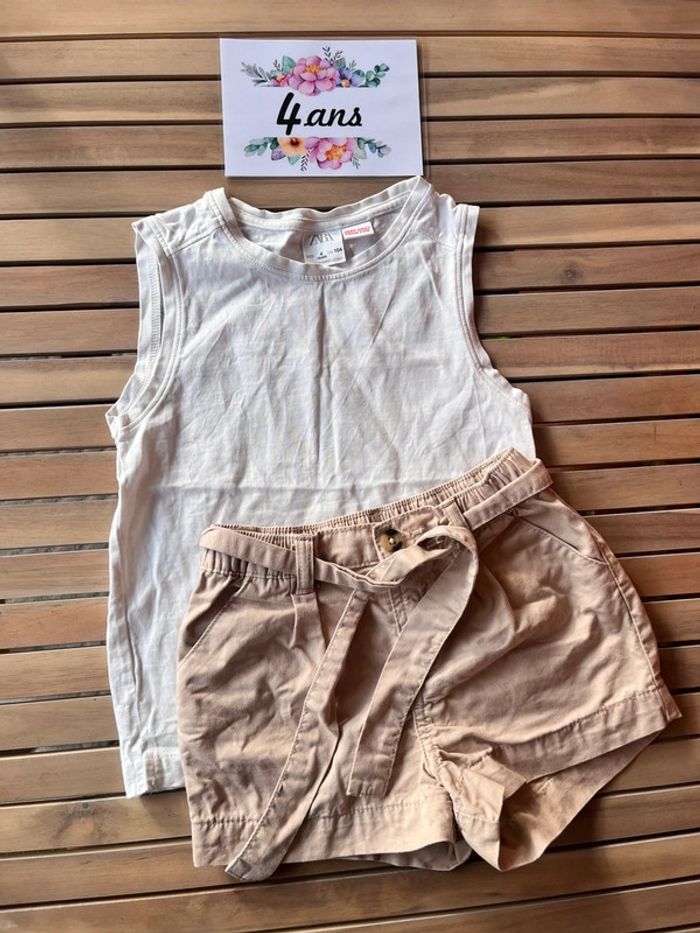 Ensemble été 4 ans Zara