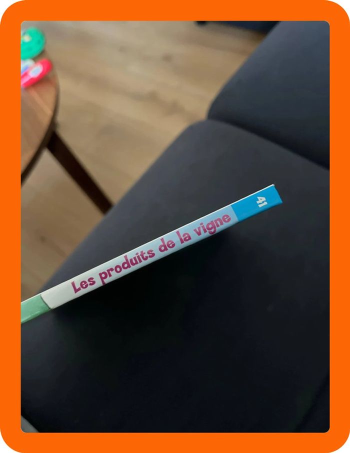 Livre pour enfants sur les animaux de la ferme altaya les produits de la vigne - photo numéro 2