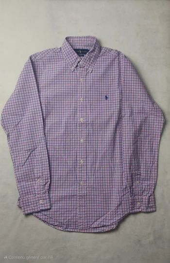 Chemise à carreaux Ralph Lauren