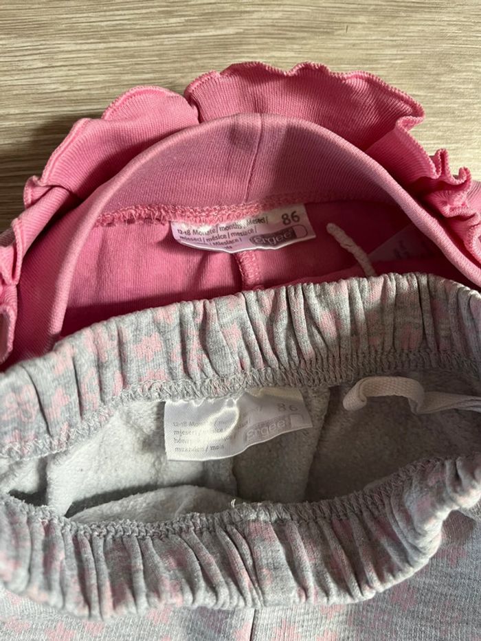 Lot de 2 pantalons fille 18-24 mois - photo numéro 4