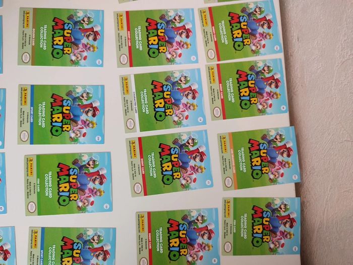 Lot 31 carte panini super Mario - photo numéro 6