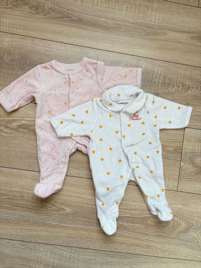 Lot de vêtements fille naissance / 1 mois - photo numéro 4