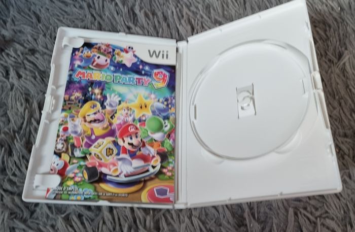 Boîte vide de jeu avec livret MarioParty 9 - photo numéro 2