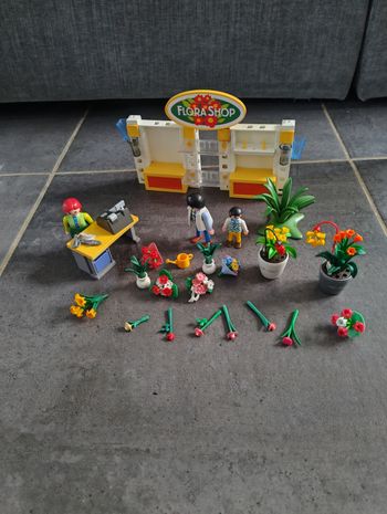 Playmobil ensemble fleuriste 