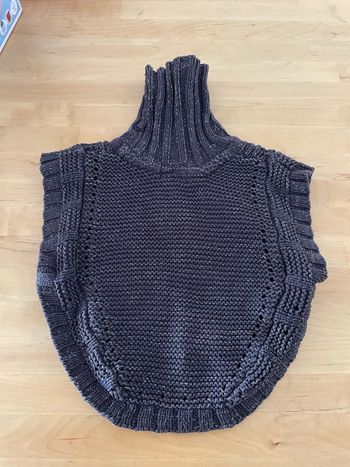 Cape / poncho 2 ans à paillettes