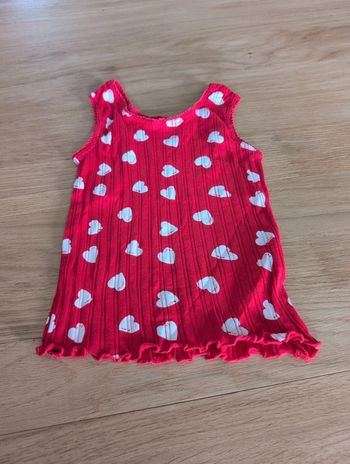 Débardeur fille top 6 ans