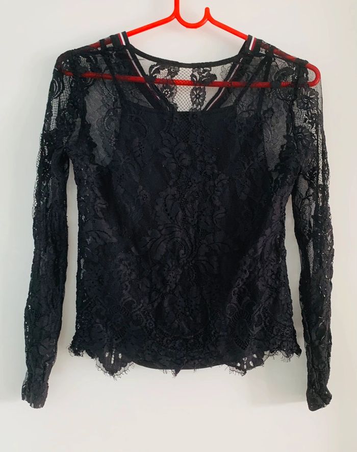Top dentelle Camaïeu taille 34/36