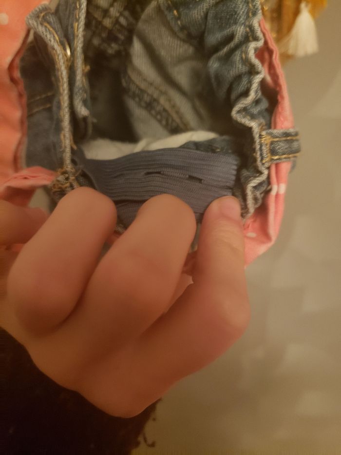 Jean 🎀 Lulu castagnette 12 mois 5€ - photo numéro 5