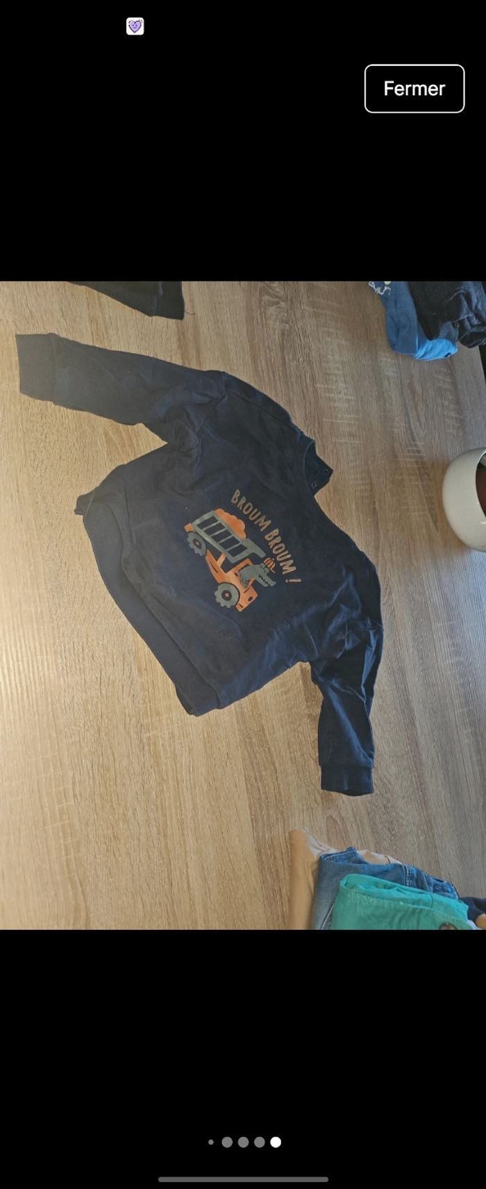 Lot de 8 vêtements pour bébé Garçon de 18 mois - photo numéro 7