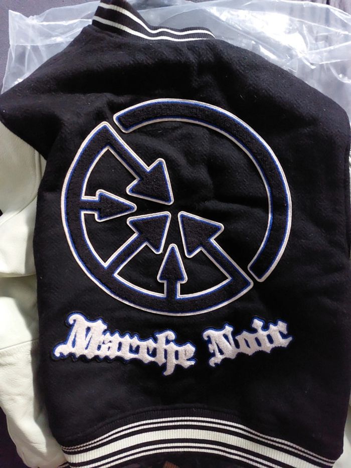 Varsity Jacket M+ RC Noir com neuf taille S - photo numéro 4