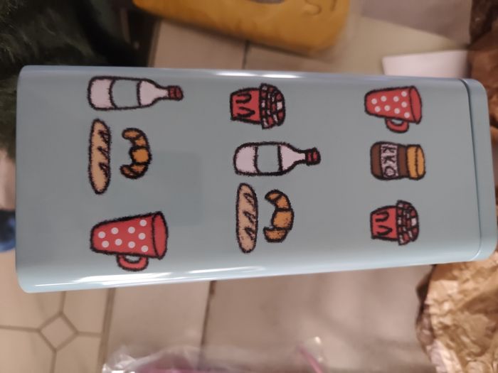 Boîte à céréales en métal - photo numéro 3