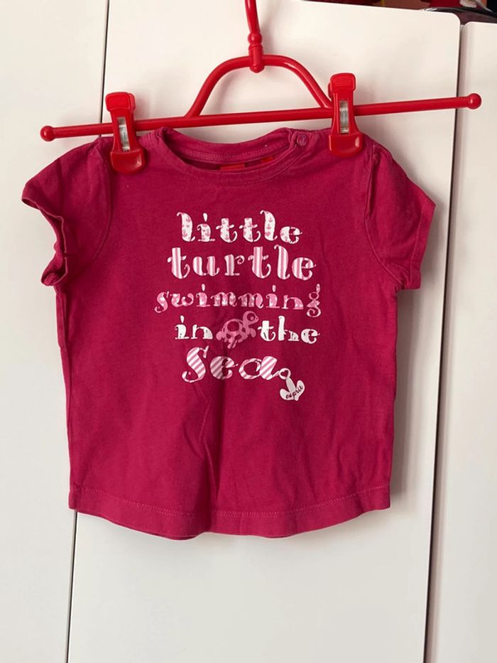 Lot de 4 t-shirt 12 mois - photo numéro 2