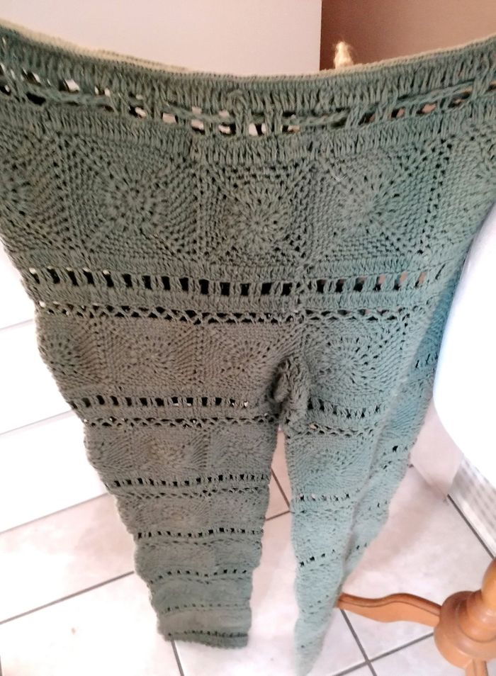 Pantalon crochet été coton taille S M. Neuf - photo numéro 7