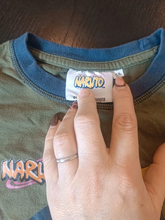 Tee shirt manches longues Naruto 5 ans - photo numéro 2