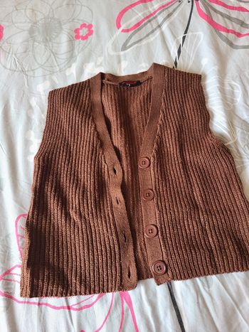 Gilet court sans manches 12 ans