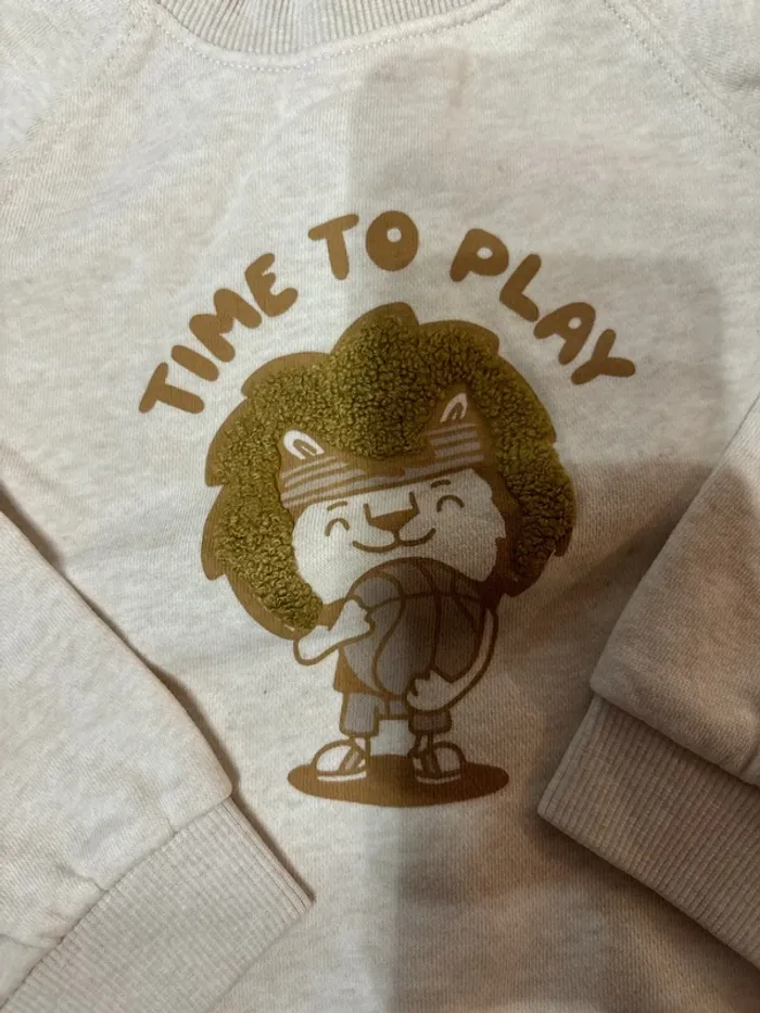 Pull kiabi 36 mois/pantalon velours chaud Zara 2/3 ans - photo numéro 7