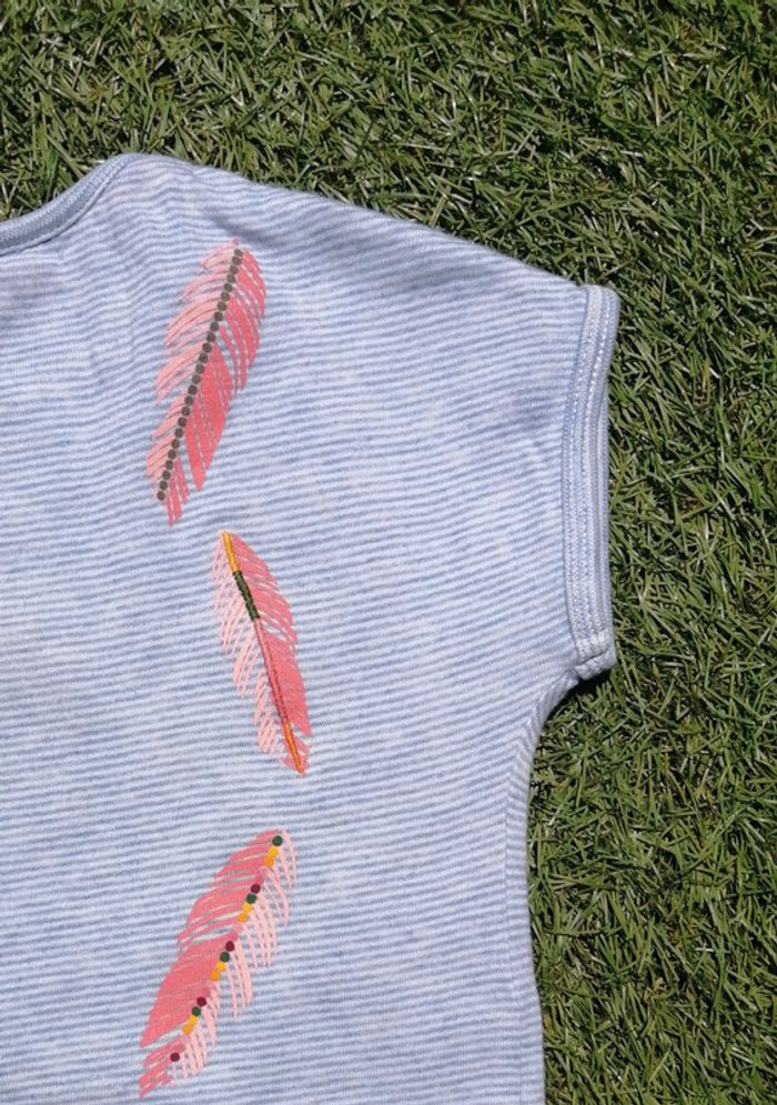 Beau petit tee shirt rayé - photo numéro 3