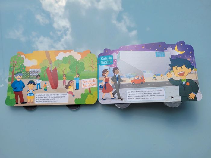 Guga à Porto 🇵🇹 Guga en la ciudad de Oporto, Édition Bilingue, en forme de Tramway 🚊 49 - photo numéro 7