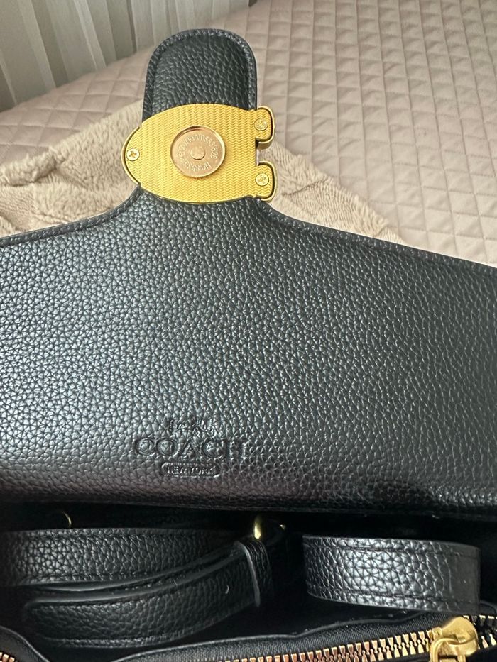 Sac coach noir tabby 26 - photo numéro 7