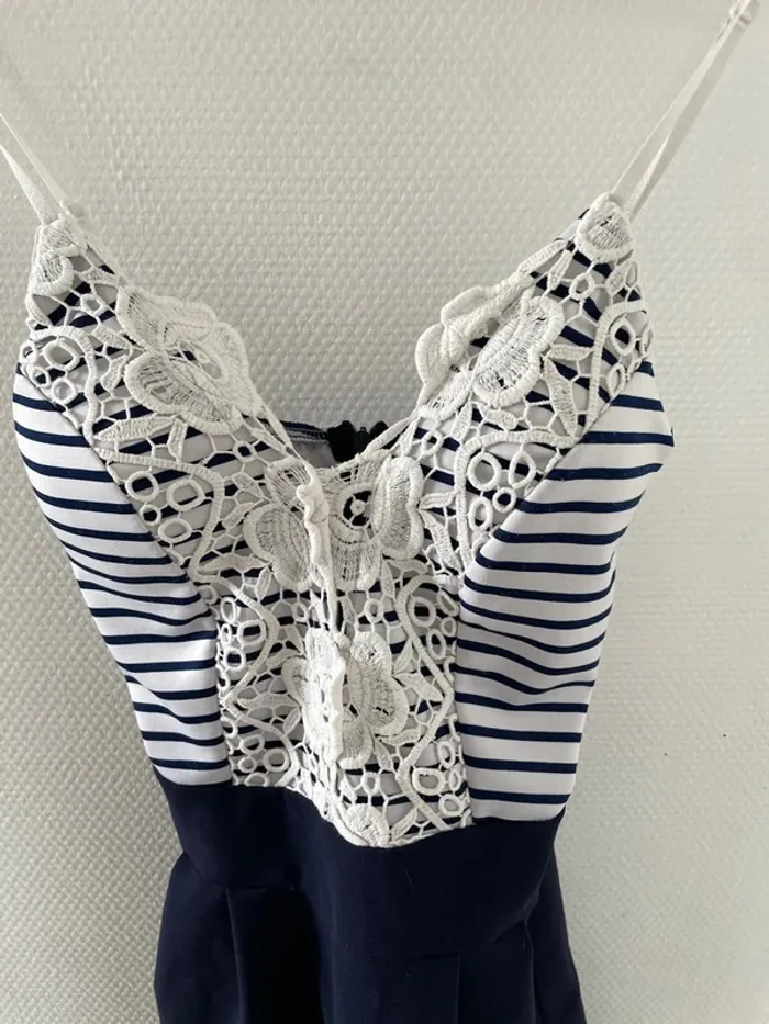 Combi-short marinière - photo numéro 2