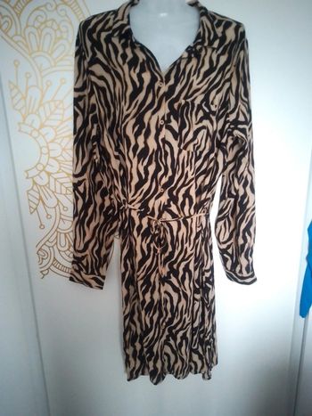 Robe tunique imprimée animal taille 44