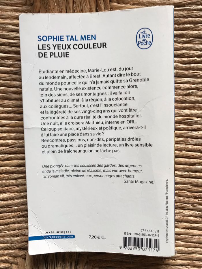 Les yeux couleur de pluie sophie tal m’en - photo numéro 3