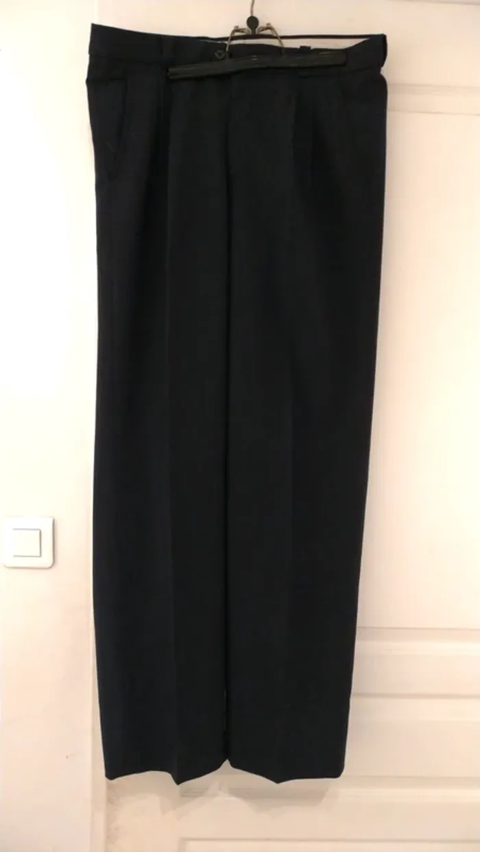 Pantalon de costume gris anthracite