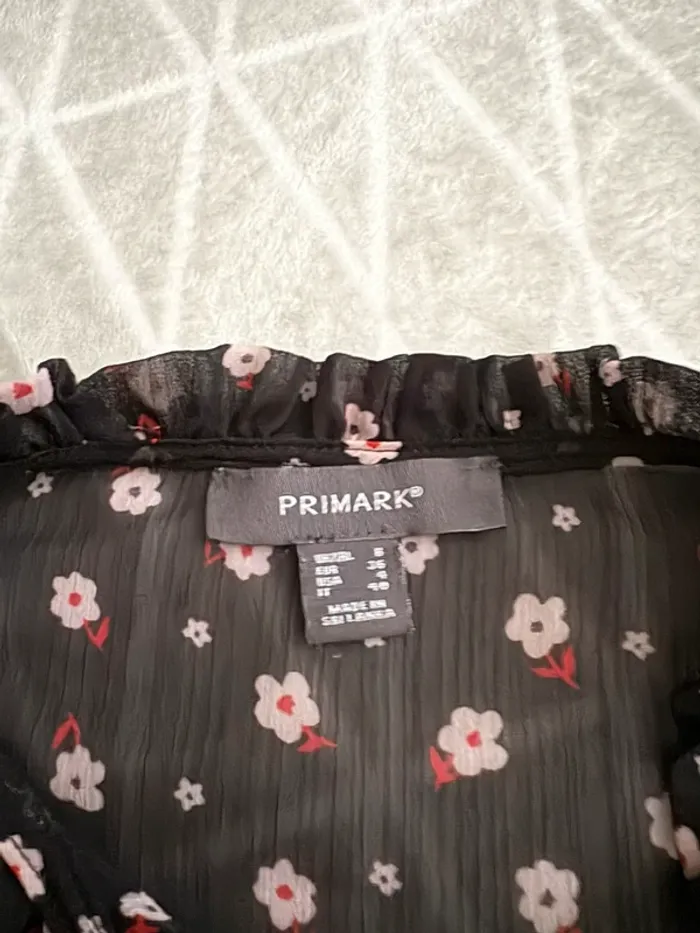 Blouse fleurie transparente Primark - photo numéro 2