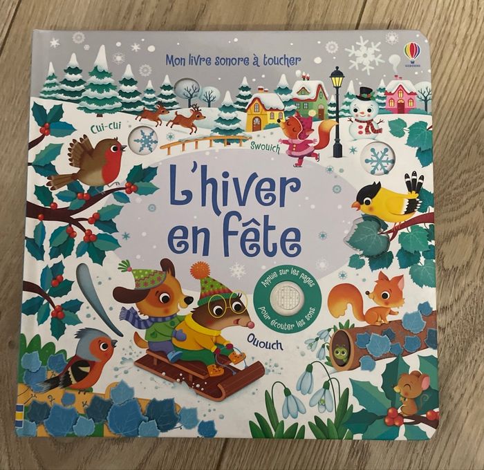 Livre sonore L’hiver en fête
