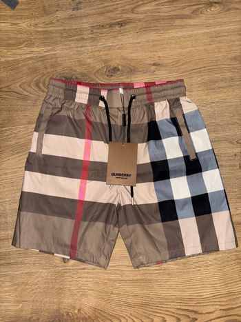 Short Burberry marron