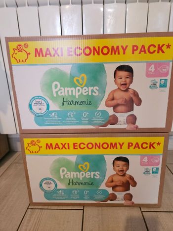 Pampers harmonie taille 4