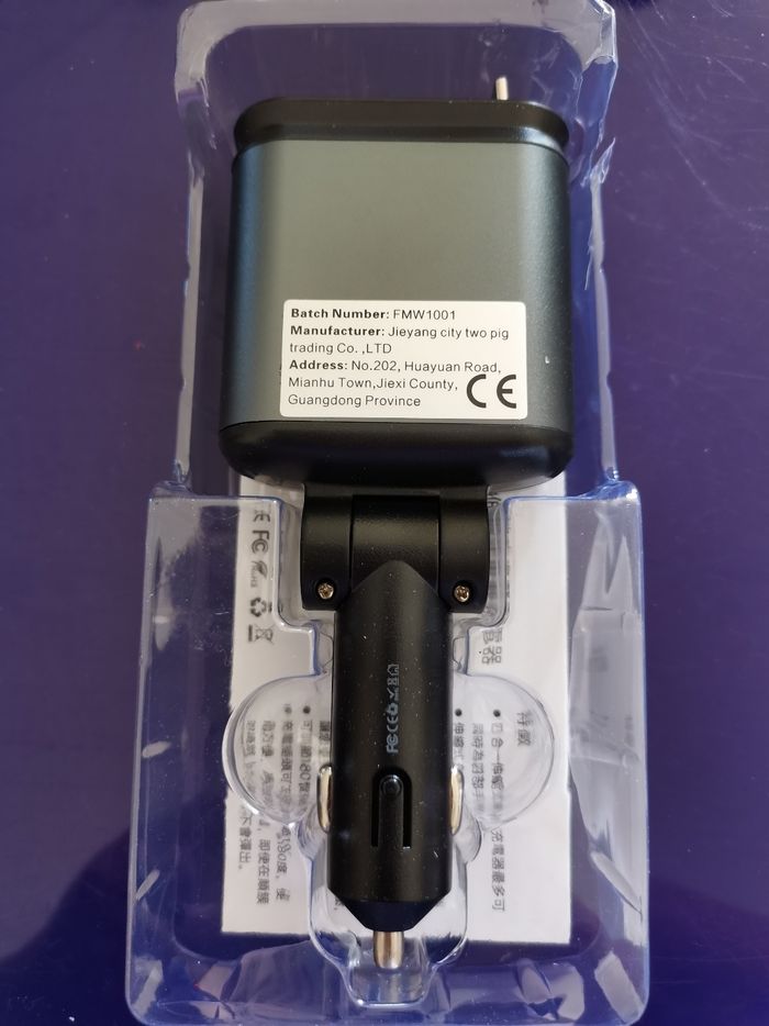 CHARGEUR VOITURE RETRACTABLE SAN.COMO - photo numéro 4