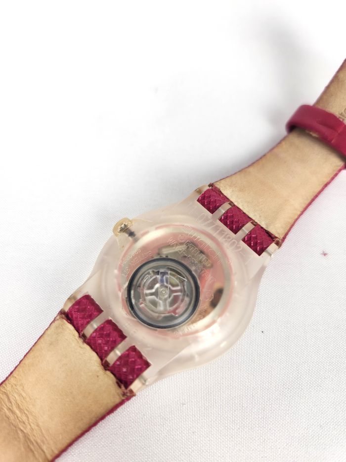 Montre Swatch SUMK100 Snowpass Rose - Collector Vintage - photo numéro 5