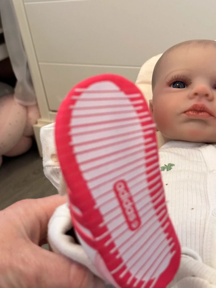 Basket bébé Girly Adidas - photo numéro 5