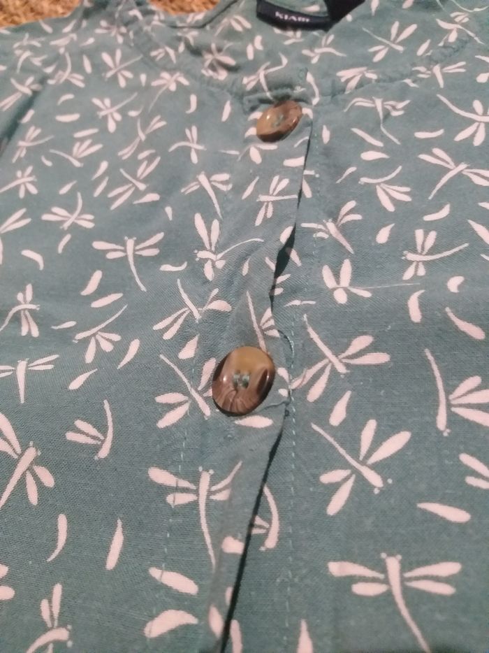 Robe libellules Verte Kiabi 10 ans - photo numéro 2