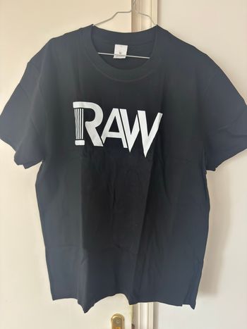 tee shirt Raw blanc 